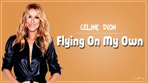 celine dion fly|celine dion fly lyrics.